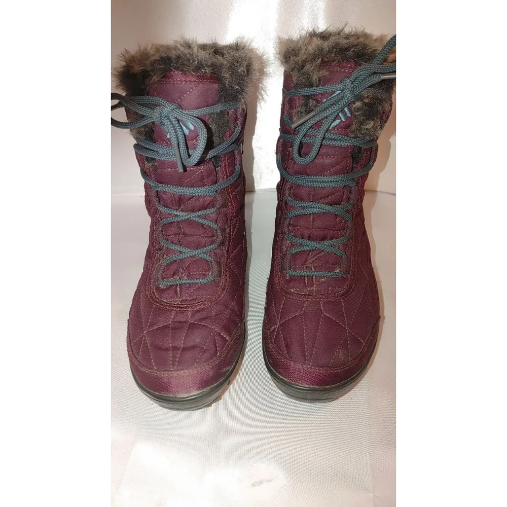 Columbia Minx Shorty Winter Boots Size 9 - Picture 5 of 8